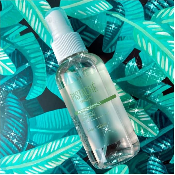 Pistaché Skincare Pistachio Body Mist Fragrance + Sweet Scent, 3.4 oz.
