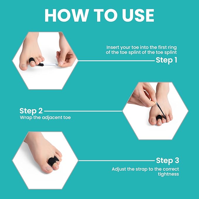 10 Pack Hammer Toe Corrector