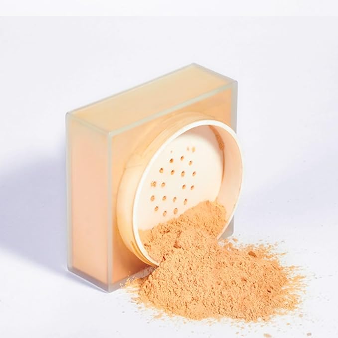 MAEPEOR Setting Powder 8 Colors Smooth and Lightweight Soft Pink) 76 oz