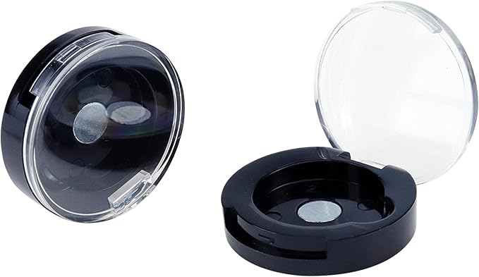 4 Pack Empty Eyeshadow Holder Case Round Magnetic