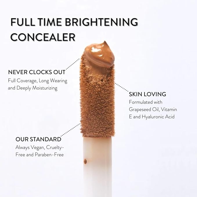 Mented Cosmetics Full-Time Eye Brightening Concealer for Women, Lightweight Full-Coverage Eye Makeup Concealer, Under Eyes Make Up Corrector, Blemishes & Contour, Noted
