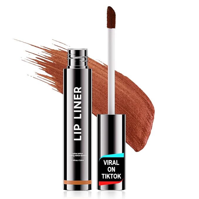 OETUIOW Lip Tint Stain Peel Off - Waterproof Lip Liner Stain, Moisturizing Long-Lasting Lip Stain, Create A Natural Lip Color, Enhancing Complexion for All Skin Types (Cocoa, 0.12 Fl Oz (Pack of 1))