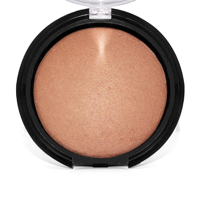 Palladio Baked Bronzer, Highly Pigmented and Easy to