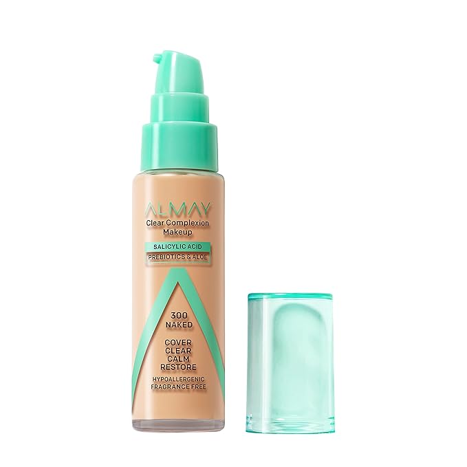 Almay Clear Complexion Acne Foundation Makeup with Salicylic fl oz.