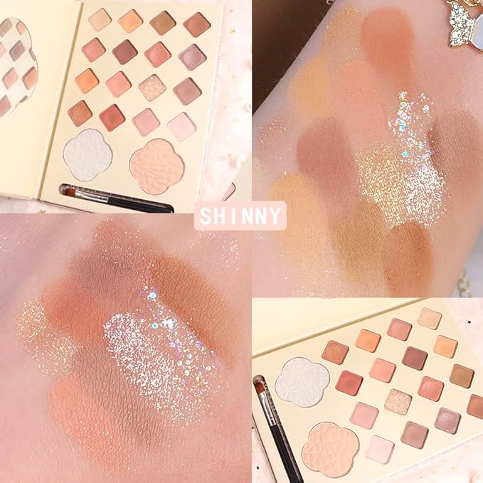 18 Girds Colorful Matte Shimmer Eyeshadow Palette