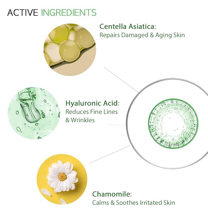 Cica Calming Mask for Face Sensitive Irritated Skin, Acid 10EA