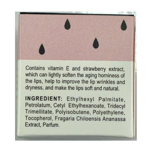 4PCS Bee Lip Balm Lip Mask Honey Pot,Honey & Strawberry Lip Mask Propolis Moisturizing Lip Balm with Stick - Hydrating Prevention Dry & Cracked Lip Scrubs Exfoliato Lip Wrinkle Care(Honey&Strawberry)