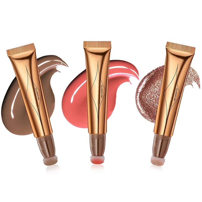 Liquid Contour Beauty Wand Set,Blush Liquid Contour Stick