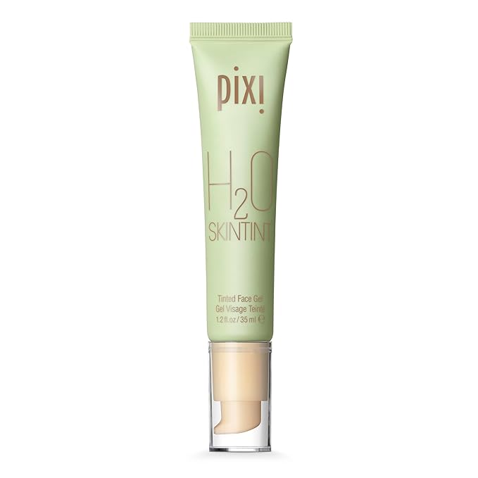 Pixi Beauty H2O SkinTint Tinted Face Gel, 1.2 fl oz / 35 ml, Cream