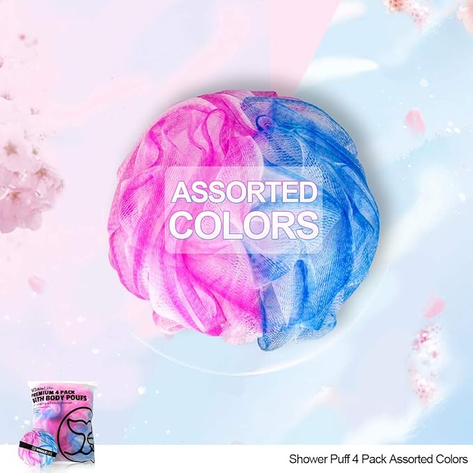 Loofah sponge bath sponge for