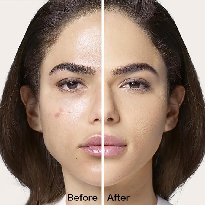 Lasting Cover Foundation, 24H Longlasting Full Coverage Matte Finish Face Makeup, Poreless, Lightweight, Waterproof, Oil Free Liquid Foundation, W01