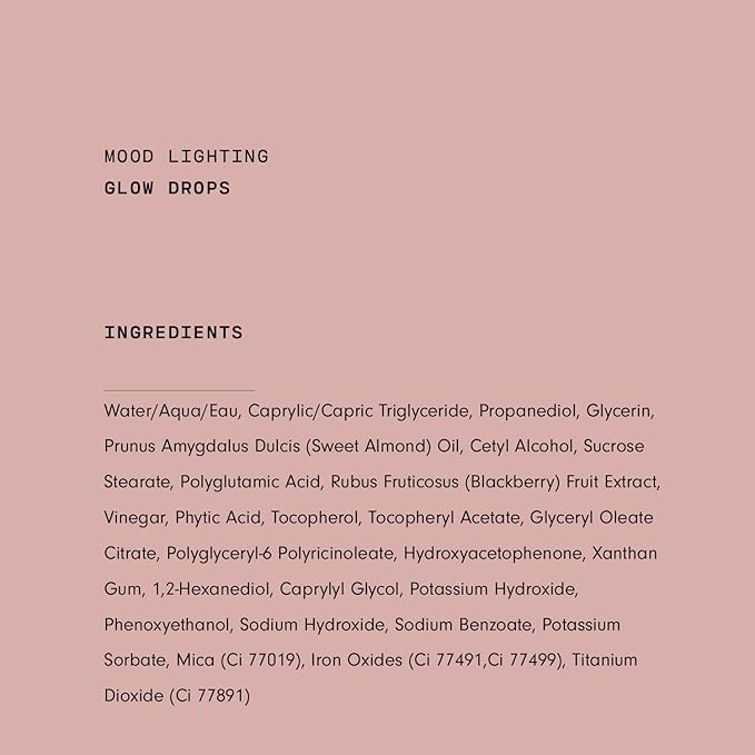 Versed Mood Lighting Luminizing Glow Drops, Sheer Golden - Liquid Highlight & Bronzing Drops with Illuminating Light-Reflecting Pigments - Antioxidants & Hydrating Hyaluronic Acid - Vegan (1 fl oz)