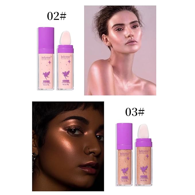 Highlighter Makeup Stick - Patting Powder, Body Glitter