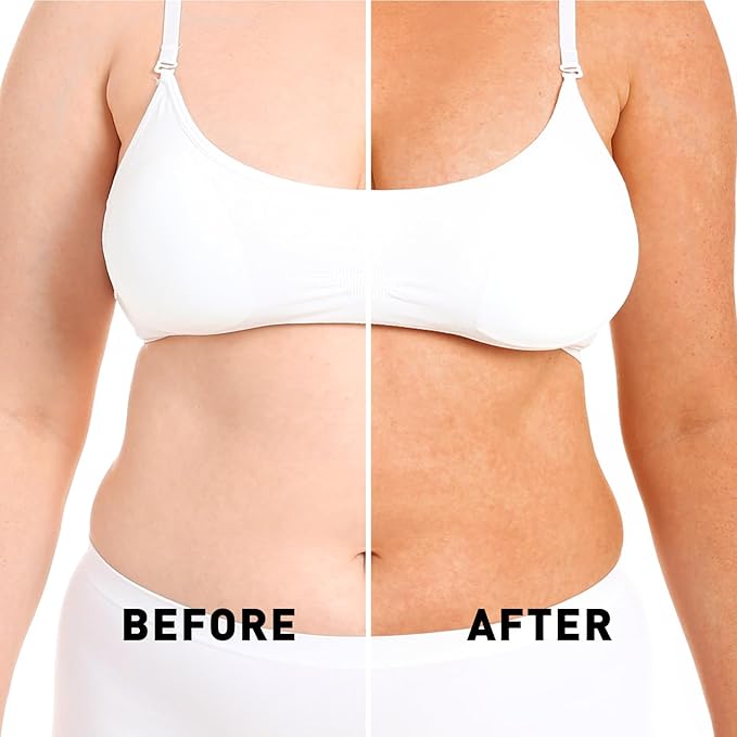 Sunless Tanning Lotion | Anti-Aging Self-Tanner | Body Tanning | Sun Kiss Glow Bronze Finish | Bronzer Lotion For All Skin Types | Just Nutritive | 8 Oz