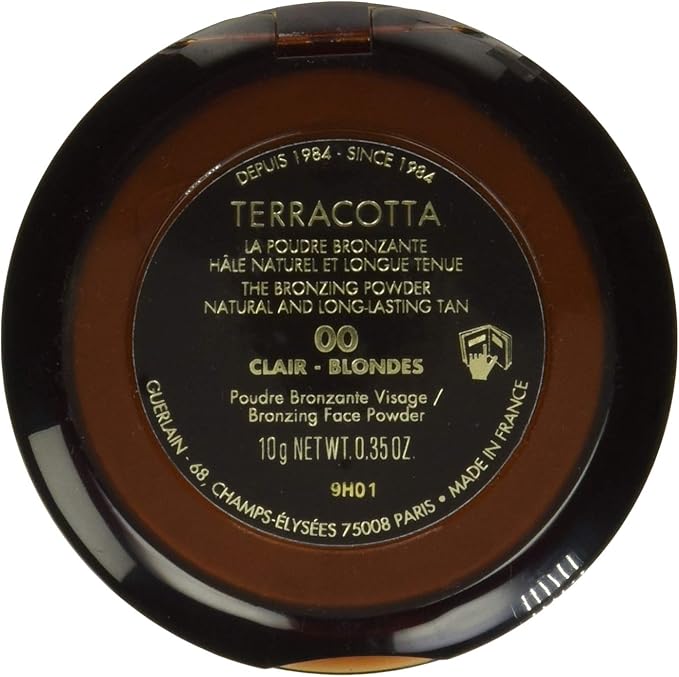 Guerlain Terracotta The Bronzing Powder, No. 00 Clair/Light Blondes, 0.35 Ounce