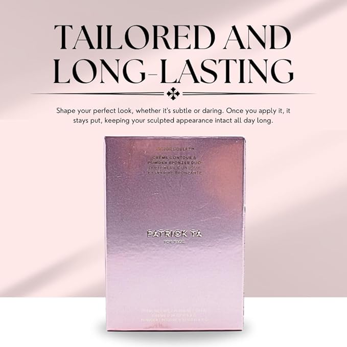 PATRICK TA Major Sculpt Crème Contour & Powder Bronzer Duo She's Statuesque