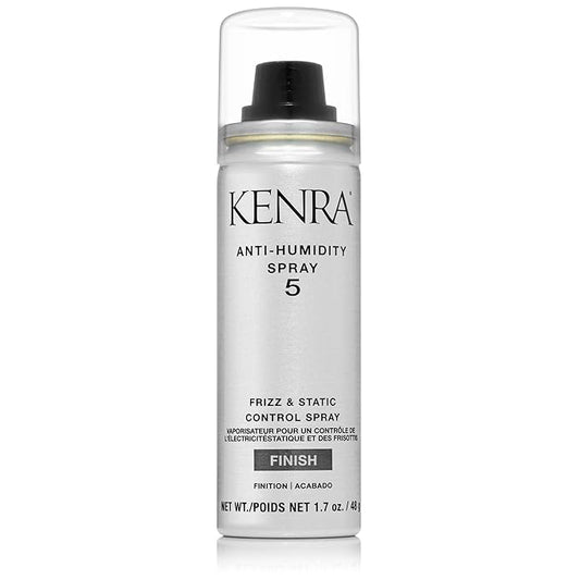 Kenra Anti-Humidity Spray 5 | Frizz & Static Control Spray |72-Hour Humidity Resistance & Protection | Lightweight, Low Hold Formula | Thermal Protection | 1.7 oz