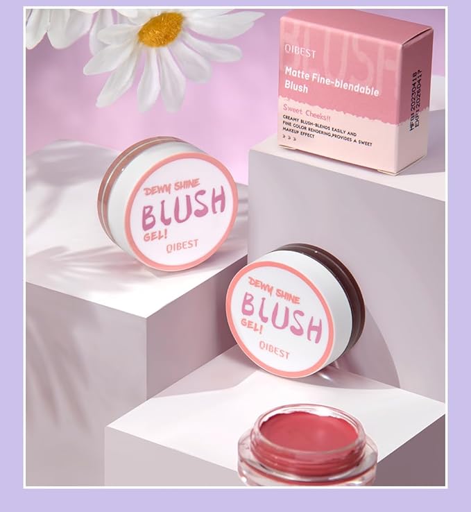 Warm Change Blush Clear Color Change Moisturizing Natural Nude Long-lasting All-Day Face Enhancing Makeup Color,