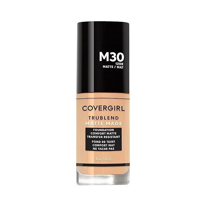 COVERGIRL TruBlend Matte Made Liquid Foundation, Honey