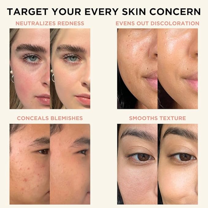 HALEYS Re-form Luminous Skin Foundation, VEGAN + CRUELTY-FREE, Blurs, Conceals, Blendable, Buildable Med-to-Full Coverage, Weightless, Oil-free, All-Day Wear, Hyaluronic Acid, All skin types (4.25)