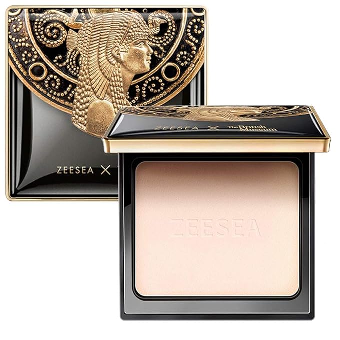 ZEESEA Pressed Powder The British Museum Egypt Series Ivory White)