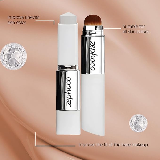 Blanc Cover Cream Stick, Color Changing & Brightening Makeup Base, Blanc Effect Cover Cream Stick for Smooth Hydrating Skin, Concealer & White Foundation for a Flawless Look (Natural)