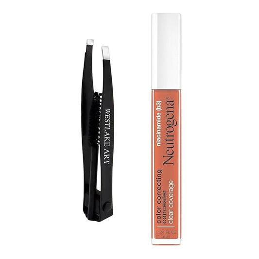 Color Correcting Concealer, Full Coverage Makeup Concealer For Tweezers [1-Pack]