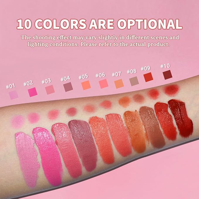 Liquid Blush, Long-lasting & Blendable Liquid Blush for High-Pigment Color, Achieve a Soft, Dewy, Healthy Natural Finish (04-Withered Rose, 0.2 Ounce)