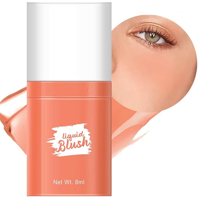 Soft Cream Blush Makeup, Liquid Blush for Cheeks, Oz (03#)