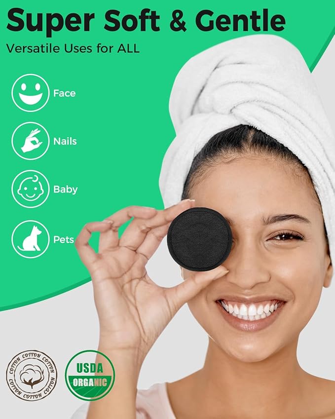 Prociv reusable makeup remover pads