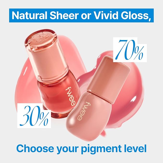 3D Voluming Gloss 30% (Sheer) | Currant 30% l High Shine, Non-Sticky Lip Gloss for Makeup | Long-Lasting, Moisturizing Gel Formula | 30%, 70% Pigment Options | 5.3g
