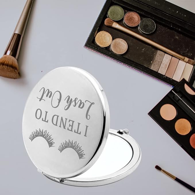 TGBJE Eye Lash Pocket Mirror Lashes