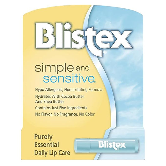 Blistex Simple and Sensitive Hypo-allergenic, Non-irritating Lip