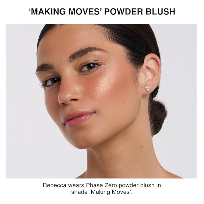 Makeup Powder Blusher - "Making Moves" - 4g / 0.141oz - Pigmented, Lightweight Powder Blushes for a Radiant, Natural Glow
