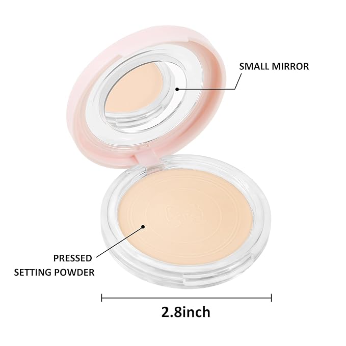 Boobeen Oil Control Matte Setting Powder Translucent Face Focus Effect