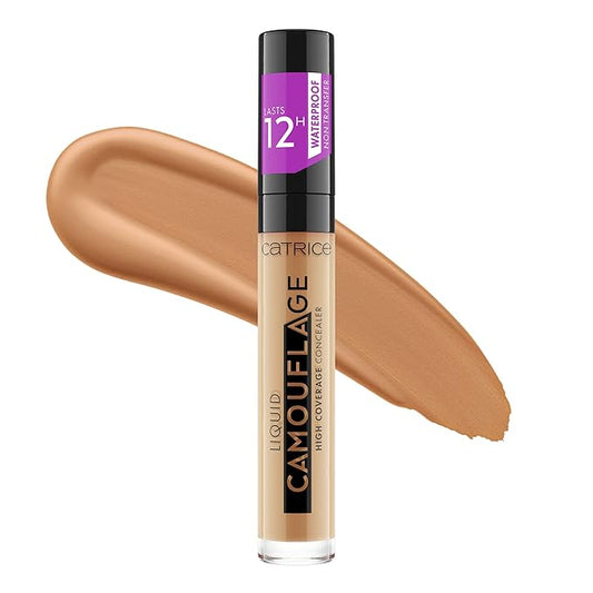 Catrice | Liquid Camouflage High Coverage Concealer | Ultra Long Lasting Concealer | Oil & Paraben Free | Cruelty Free (060 | Latte Macchiato)