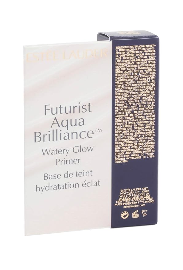 Estée Lauder Futurist Aqua Brilliance™ Watery Glow Primer Triple Moisture with Hyaluronic Acid, 0.5 oz.
