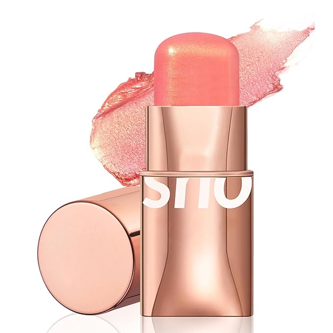 Blush Stick for Cheeks Makeup,Waterproof Cream Blush Face
