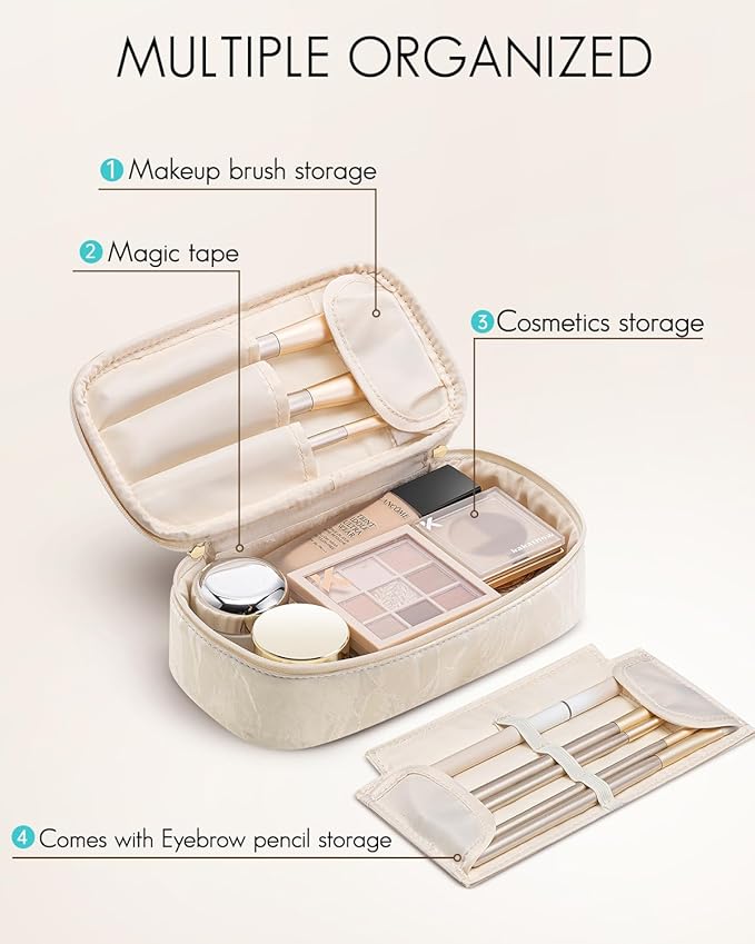 Vlando travel makeup bag small