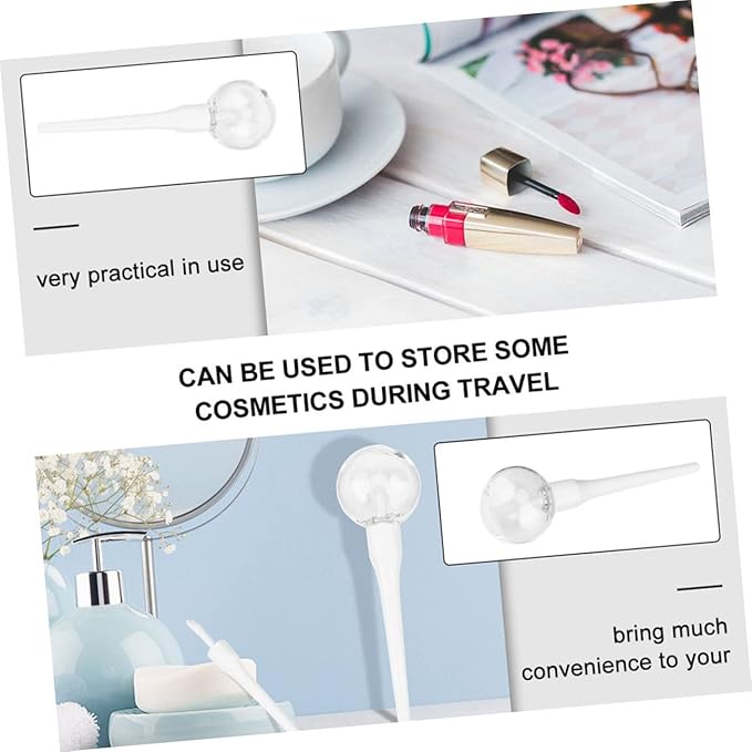 20pcs refill empty lip tubes lollipop shaped lip gloss containers lip gloss tube Organizer printable empty bottle lip container small clear container lipstick