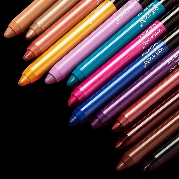 wet n wild Color Icon Cream Eyeshadow Makeup Multi-Stick Teal Not So Calm Waters (Pack of 2)