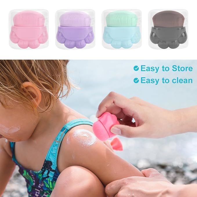 WALLFID 4PCS Sunscreen Applicator for