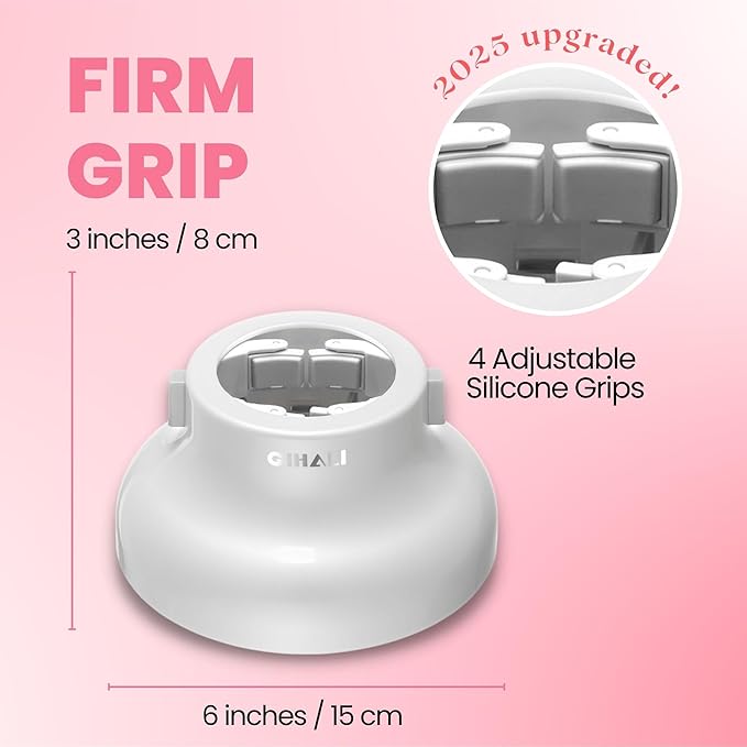 Universal Hair Diffuser “Super Sturdy” 1.7 Inch to 2.6 Inch for Natural Curly and Wavy Hair, Hair Dryer Attachment (Rose Gold)