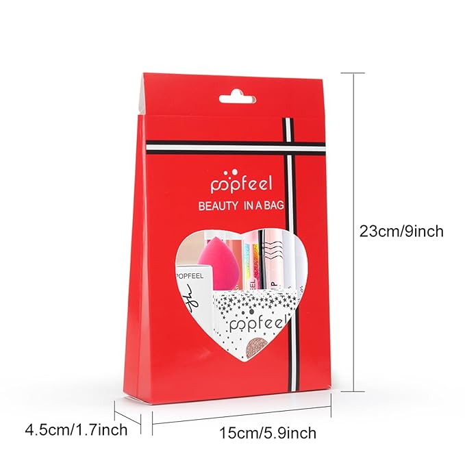 Makeup Kit for Teenager Girls, Full Cosmetics Makeup Kit for Girls 10-12 with Eyeshadow, Lipstick, Concealer, Lipgloss, Mascara, Makeup Brush etc, Cosmetics Gift Sets for Women, Teenage