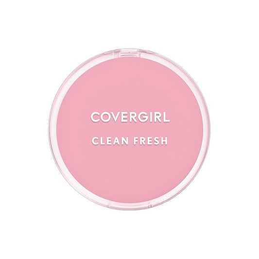 COVERGIRL Clean Fresh Pressed Powder, Porcelain, 0.35 oz 0.35 oz