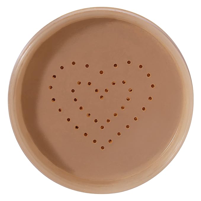 Kimchi Chic Beauty Puff Puff Pass Set and Bake Powder, Loose Face Powder with Extra Fluffy Setting Powder Puff, Soft Brown Face Makeup for Uneven Skin Tone, 06 Almond