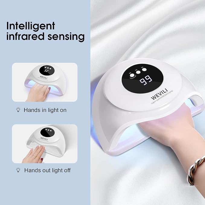 72w uv nail lamp, faster