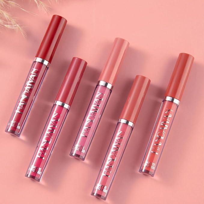BestLand 3Pcs Matte Liquid Lipstick Set for Women - 24H Transfer-Proof, Moisturizing & Non-Sticky Lip Gloss I Bold Berry, Warm Rose, Muted Pink I Vegan + Cruelty-Free for Daily & Party