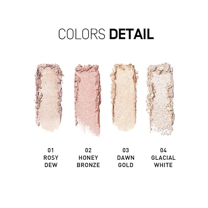 heme Glowy Highlighter Compact 5.5g (03 Dawn Gold)