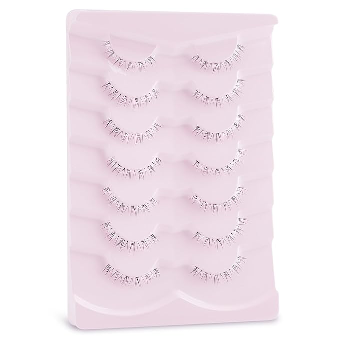 Eyelashes False Bottom Lashes Lower Lashes Fake Bottom Eyelashes 7 Pairs R-2